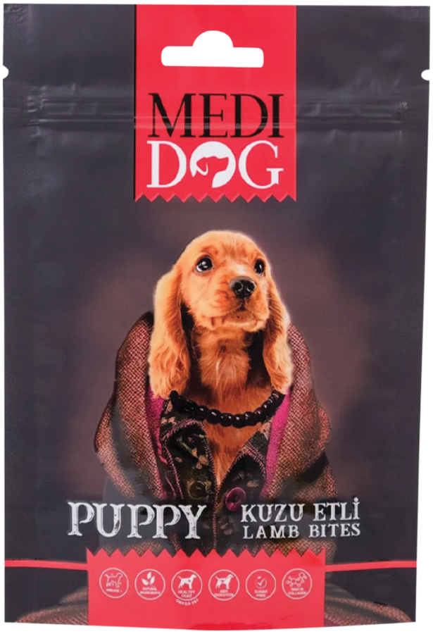 MEDİ DOG PUPPY LAMB BITES 80*12