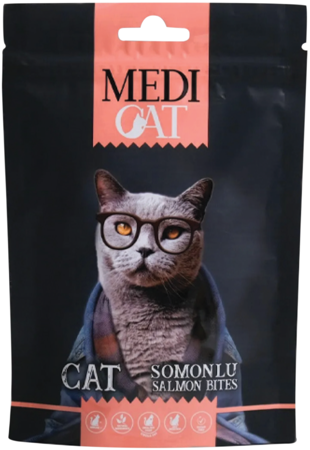 MEDİ CAT SALMON BITES 80*12