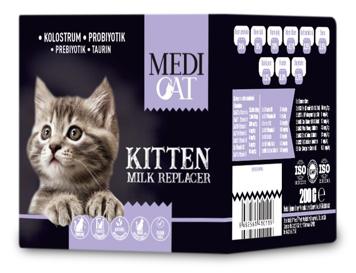 MEDİ CAT KİTTEN MİLK REPLACER 200 GR