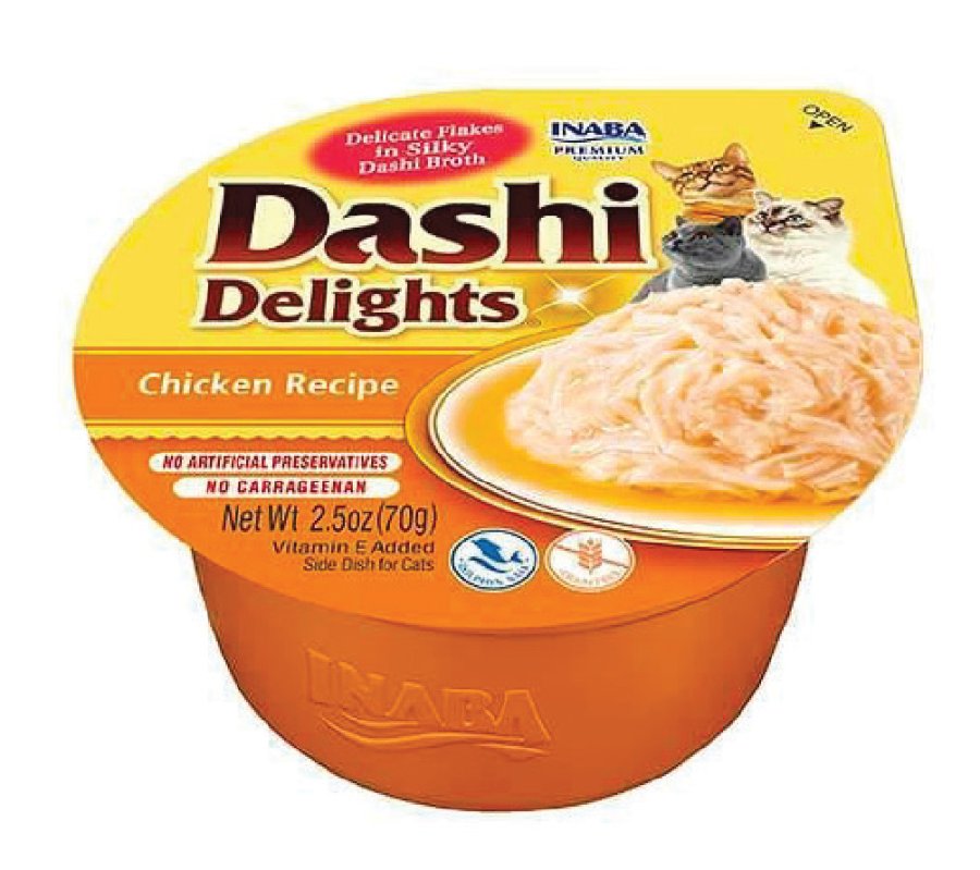 CIAO DASHI DELIGHTS TAVUKLU KEDİ ÇORBASI (KUTU İÇİ 6'LI KOLİ İÇİ 48'Lİ)