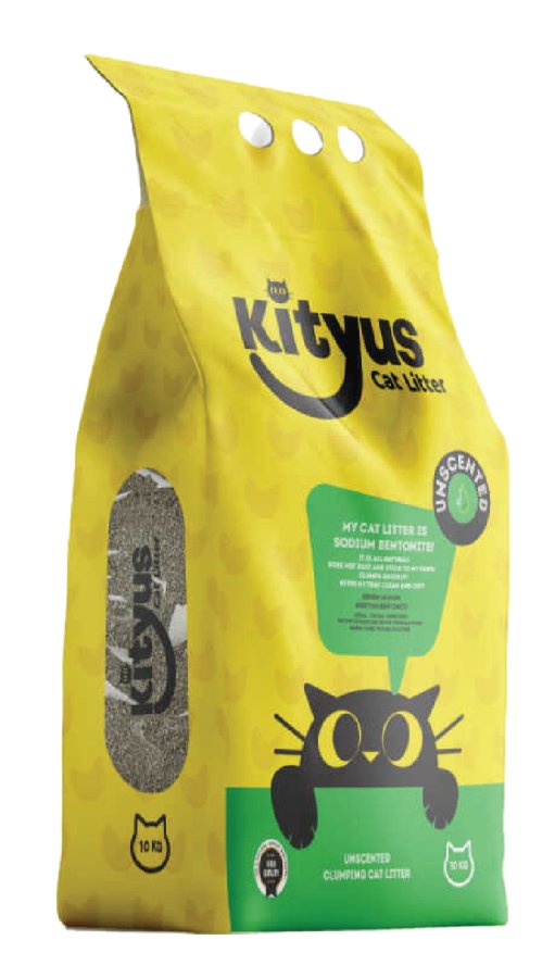 KİTYUS NATURA GREEN KOKUSUZ 5 LT KEDİ KUMU FB 0520