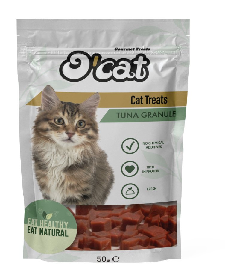 O CAT TUNA GRANÜL KEDİ ÖDÜLÜ 10x50g