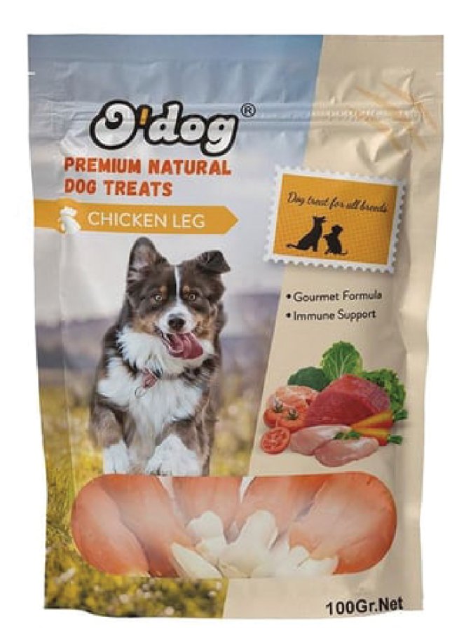 O DOG TAVUK ETLİ TAVUK BUTU KÖPEK ÖDÜLÜ 100 GR