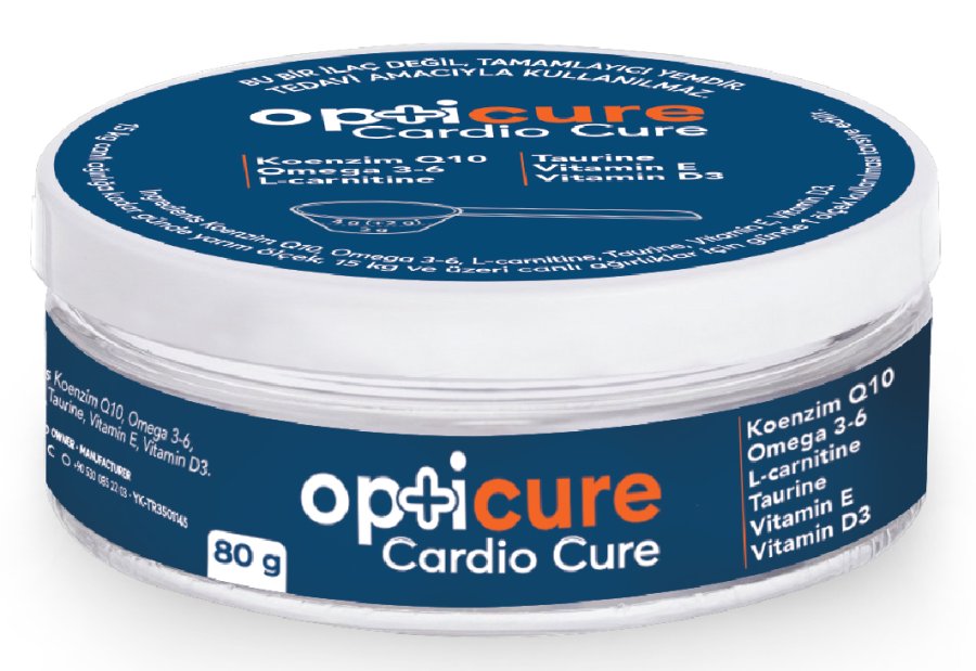 OPTİCURE CARDİOCURE CAT DOG 80GR LOT:12503307 STT:13.03.2027