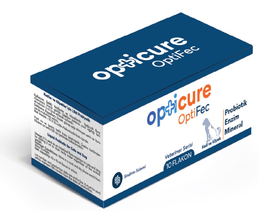 OPTİCURE OPTİFEC CAT DOG 10X10ML