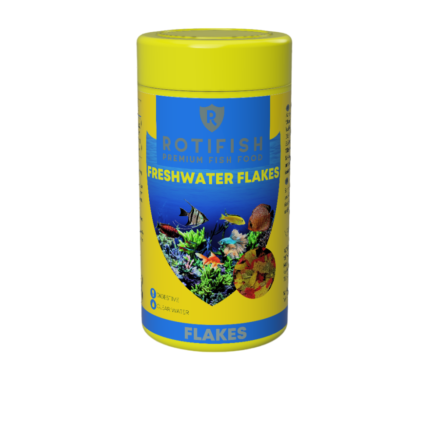 ROTİFİSH FRESHWATER FİSH FLAKE 100ML (12GR)