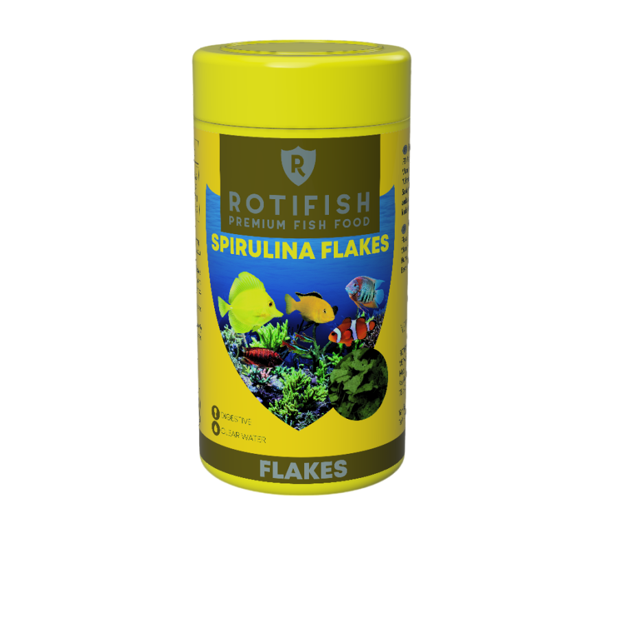 ROTİFİSH SPİRULİNA FLAKE 250ML (20GR)