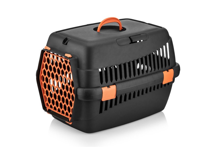 KEDİ-KÖPEK TAŞIMA SEPETİ ASKILI ORTA SİYAH