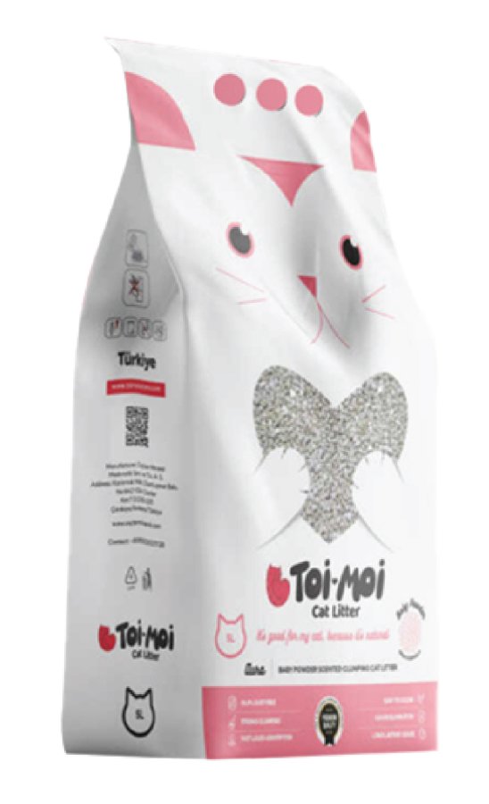 TOİ MOİ AURA GREY BEBEK PUDRASI 10 KG KEDİ KUMU FB 0525