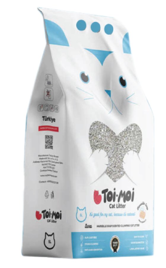 TOİ MOİ AURA GREY MARSİLYA SABUNU 5 LT KEDİ KUMU FB 0525