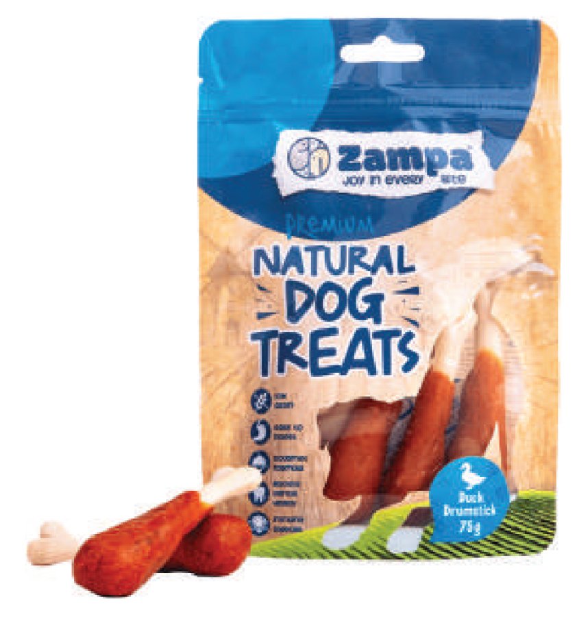 ZAMPA KÖPEK ÖDÜL MAMASI ÖRDEK ETLİ BUT ÖDÜLÜ 12x75g