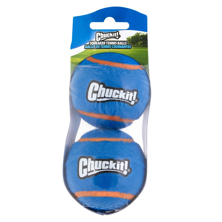 CHUCKİT! SESLİ 2'Lİ TENİS KÖPEK OYUN TOPU (ORTA BOY)