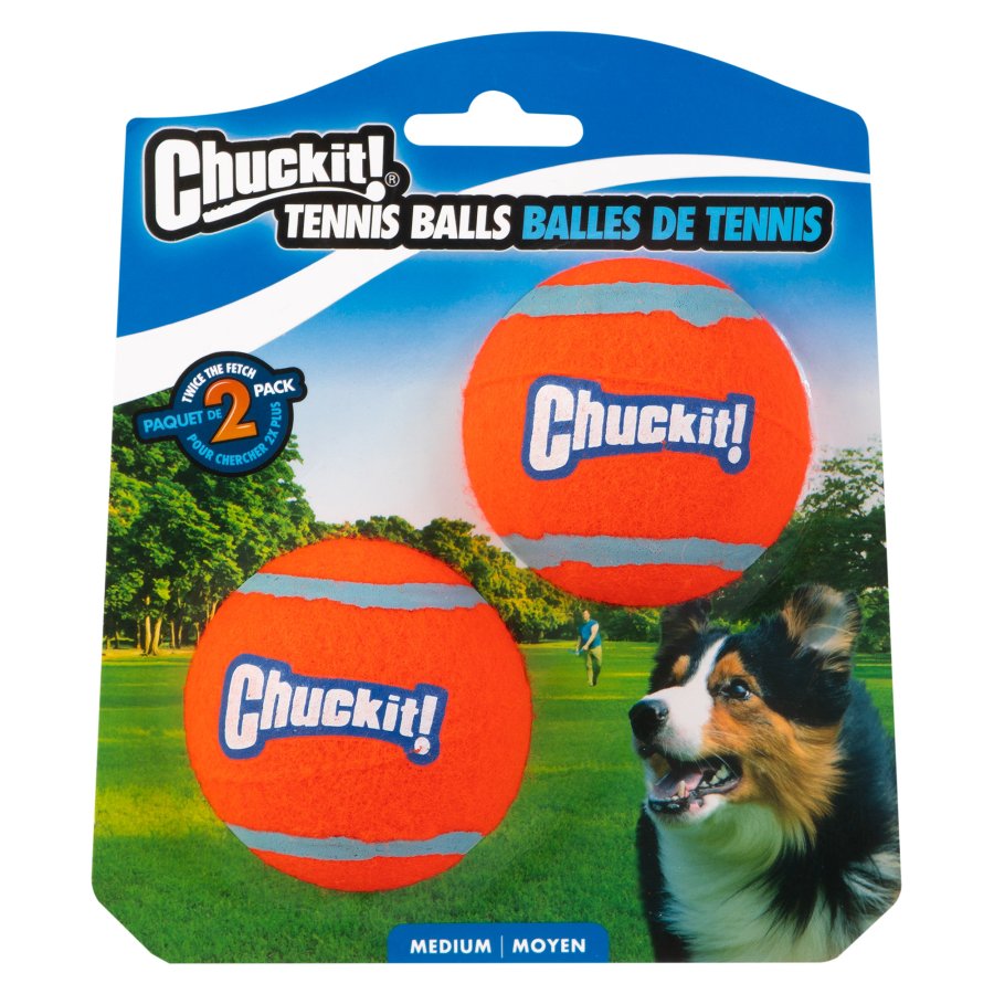 CHUCKİT! 2'Lİ KÖPEK TENİS OYUN TOPU (ORTA BOY)